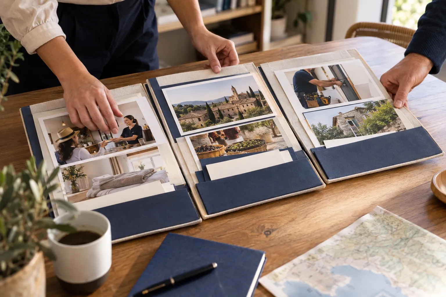 A tourism coordination working table